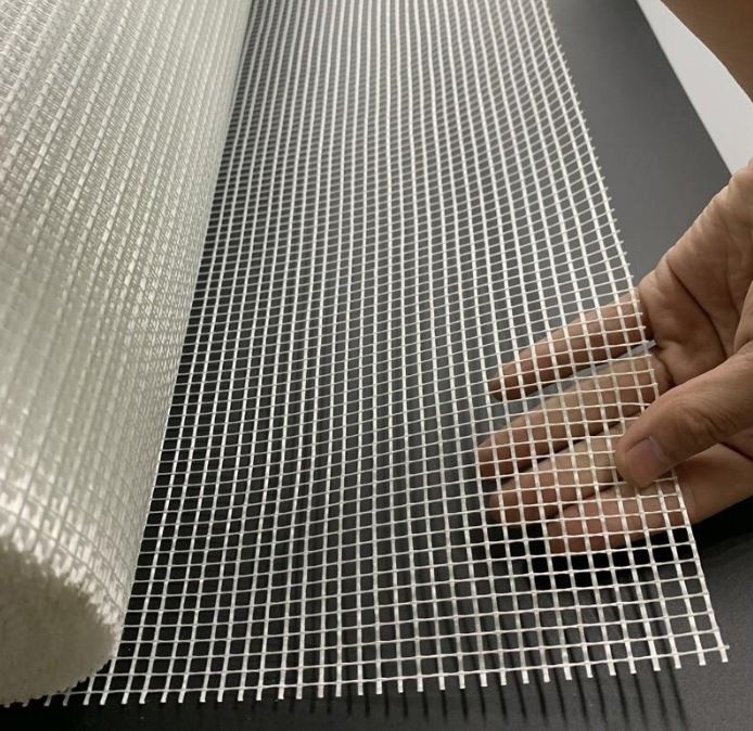 Construction Site Grid Cloth